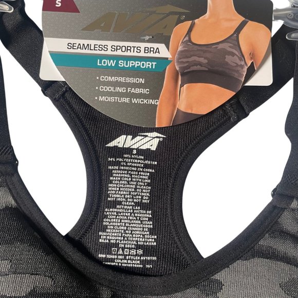 Sports Bra Seamless Adjustable Low Support. Cooling Fabric. Size Small. NWT - Picture 3 of 5